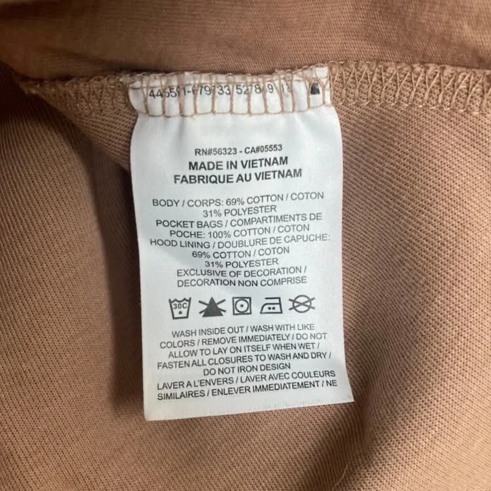 NWOT Nike Women's Hooded Zip Up Windrunner Cream Tech Fleece BV3455-283 size XS